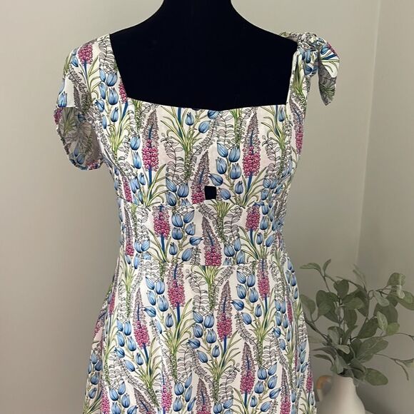Molly‎ Bracken Floral Dress Rayon Size Small - Picture 2 of 9
